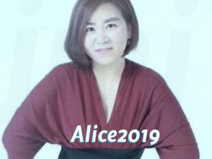 Alice2019