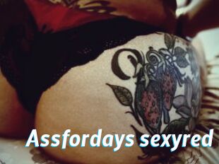 Assfordays_sexyred