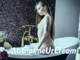 A0GimmeUrCream