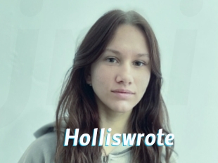 Holliswrote