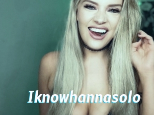 Iknowhannasolo