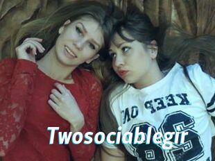 Twosociablegir